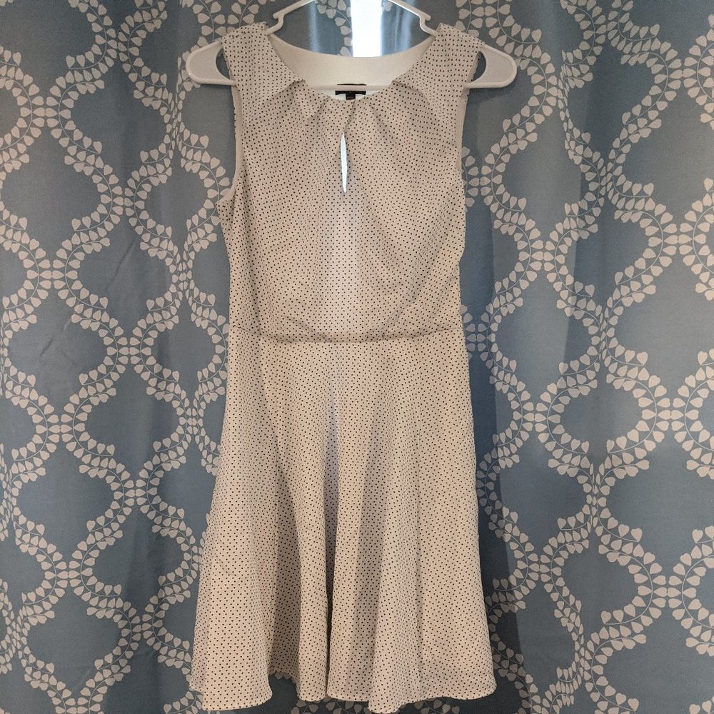 White Heart Design Dress